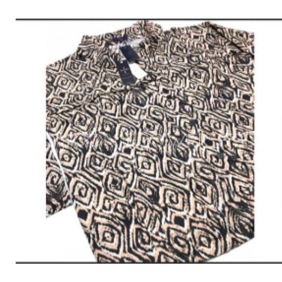 New NYDJ Diamond Wood Grain Athletic / Dress Water Resistant Wind Breaker Jacket - Picture 13 of 16